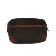 Louis Vuitton Vintage Pre-owned Canvas louis-vuitton-vskor Brown, Dam