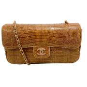 Chanel Vintage Pre-owned Läder chanel-vskor Beige, Dam