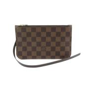 Louis Vuitton Vintage Vintage Läder Väskor Ar3186 Frankrike Brown, Dam