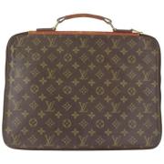 Louis Vuitton Vintage Använd Handväska, Tillverkad i Frankrike, Längd:...