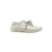 Saint Laurent Vintage Pre-owned Läder sneakers White, Dam