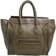 Celine Vintage Pre-owned Totebag Brown, Dam