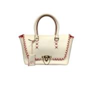 Valentino Vintage Pre-owned Läder handvskor White, Dam