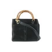 Gucci Vintage Andrahands Axelväska Black, Dam