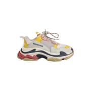 Balenciaga Vintage Pre-owned Läder sneakers Multicolor, Dam