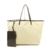 Fendi Vintage Pre-owned Totebag Beige, Dam