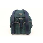 Prada Vintage Pre-owned Nylon prada-vskor Green, Dam