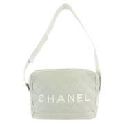 Chanel Vintage Begagnad Axelväska Gray, Dam