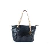 Michael Kors Pre-owned Pre-owned tygskulderväskor Black, Dam