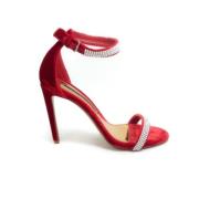 Alexandre Vauthier Pre-owned Pre-owned Sammet klackskor Red, Dam