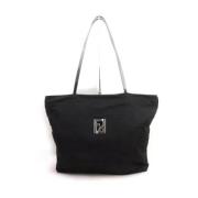 Fendi Vintage Pre-owned Canvas Fendi-Vskor Black, Unisex