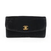 Chanel Vintage Andrahands Plånböcker Black, Dam