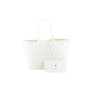 Goyard Vintage Vintage Shoppingväska White, Dam