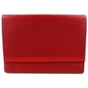 Louis Vuitton Vintage Begagnad koppling Red, Dam