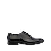 Doucal's Svarta Oxford Snörskor Black, Herr