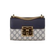 Gucci Vintage Andrahands axelväska Blue, Dam