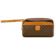 Celine Vintage Pre-owned Canvas kuvertvskor Brown, Dam