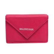 Balenciaga Vintage Pre-owned Läder plnbcker Pink, Dam