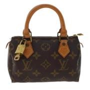 Louis Vuitton Vintage Pre-owned Canvas louis-vuitton-vskor Brown, Dam