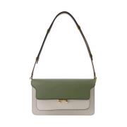 Marni Pre-owned Pre-owned Läder axelremsvskor Green, Dam