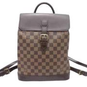 Louis Vuitton Vintage Pre-owned Canvas ryggsckar Brown, Dam