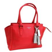 Coach Pre-owned Röd Läder Trainer Tote Red, Dam