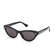 WEB Eyewear Elegant Dam Solglasögon Black, Dam