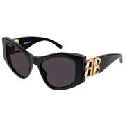 Balenciaga Dynasty Cat-Eye Solglasögon Black, Unisex