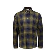 Barbour Vinter Tartan Skjorta Green, Herr