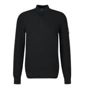 Barbour Minimalistisk Moss Stickad Tröja Black, Herr