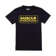 Barbour Logo-Print T-Shirt, Stil ID: 36827-1900026 Black, Herr