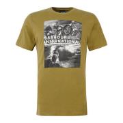 Barbour Retroinspirerad Race T-Shirt Green, Herr