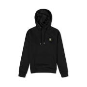 Belstaff Premium Patch Popover Hoody - Svart-S Black, Herr