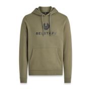 Belstaff Signature Hoodie - True Olive Green, Herr