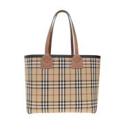 Burberry London Medium shopper väska Beige, Dam