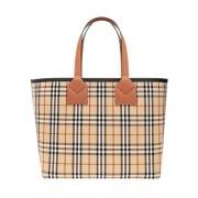 Burberry London Large shopper väska Beige, Dam