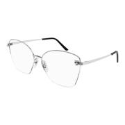 Cartier Silver Transparenta Ct0345O Glasögon Gray, Unisex