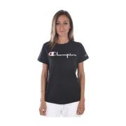 Champion T-Skjorta Black, Herr