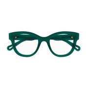 Chloé Lätt fyrkantig acetatbåge med material Green, Unisex