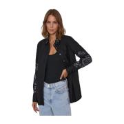 Desigual Skjorta Black, Dam