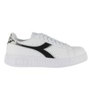 Diadora Sportiga och Eleganta Sneakers White, Dam