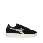 Diadora Dam Game Step Suede Animalier Sneakers Black, Dam