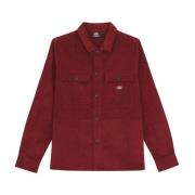 Dickies Fired Brick Higginson Skjorta LS Red, Herr