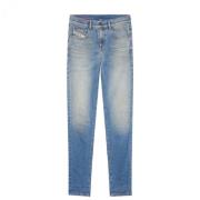 Diesel Klassiska Straight Jeans Blue, Herr