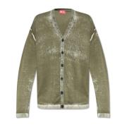 Diesel K-Larence-Cardigan-B kofta Green, Herr