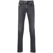 Diesel Slim-Fit Sleenker Jeans Uppgradering Kollektion Gray, Herr