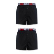 Diesel Märkesboxers 2-pack Black, Herr