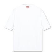 Diesel ‘T-Boggy-Megoval-D‘ T-shirt White, Herr