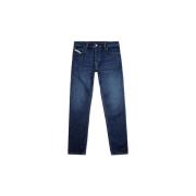 Diesel 1995 L.32 Blå Straight Jeans Blue, Herr