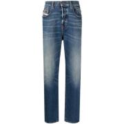 Diesel Blå D-Finitive Tapered Jeans Blue, Herr